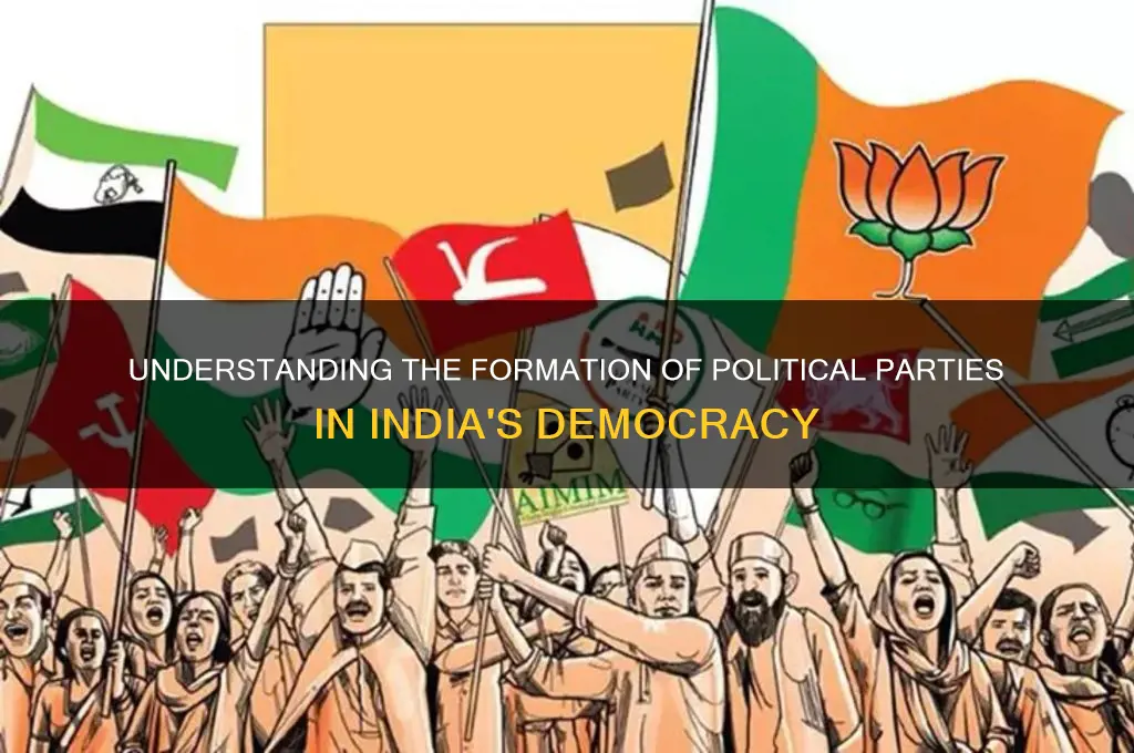 how political parties are formed in india