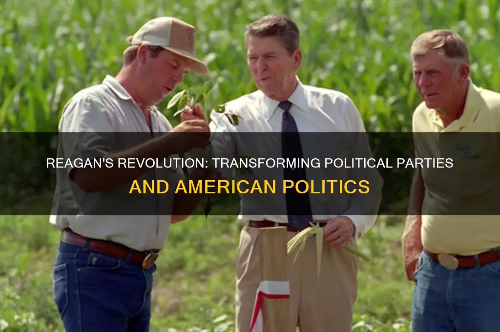 how political parties changed with reagan