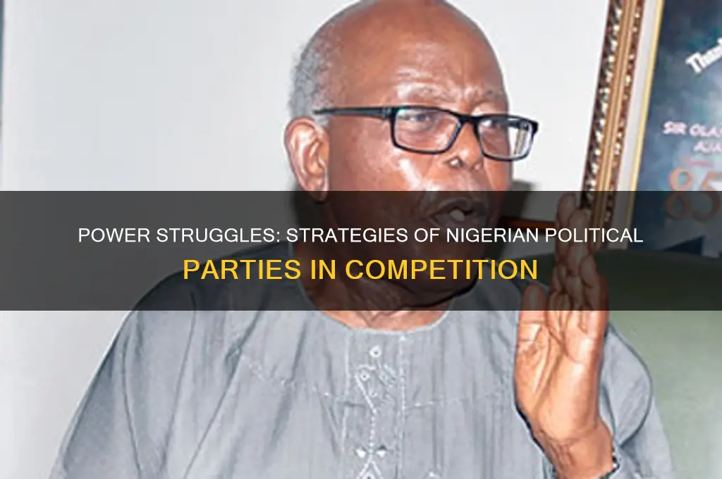 how political parties compete for power in nigeria