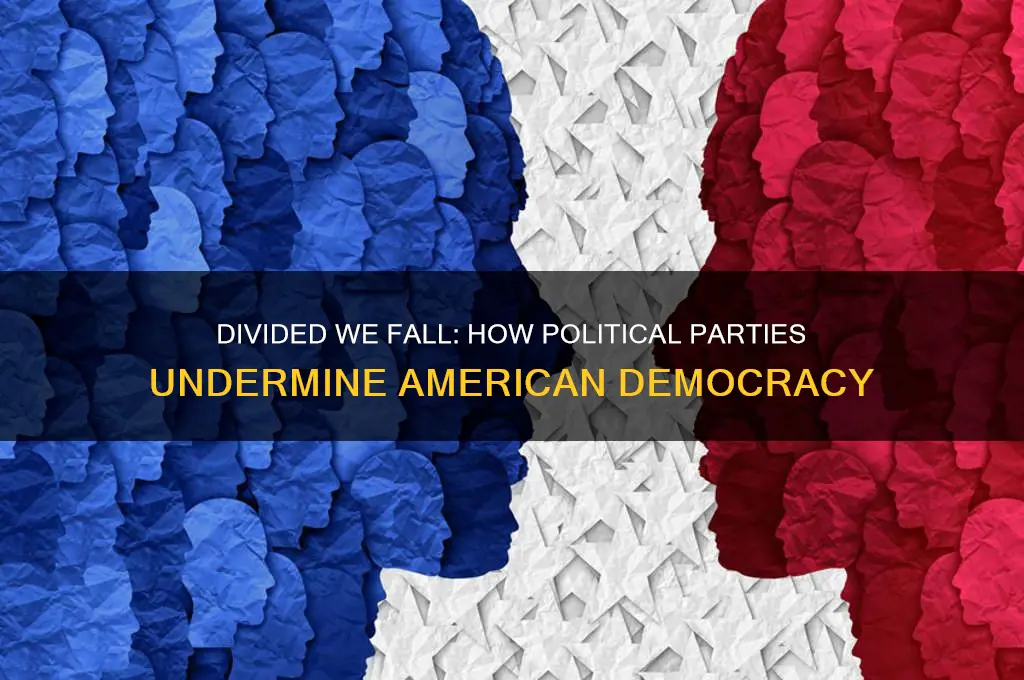 how political parties hurt american politics