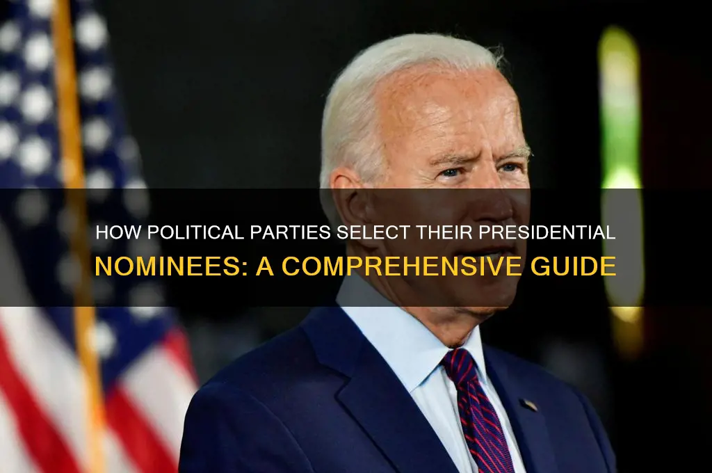 how political parties pick their presidential nominees answer key