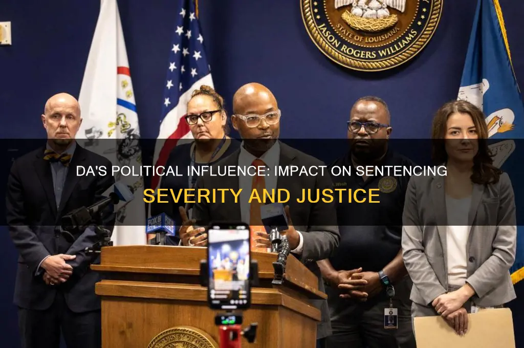 how political party of da affects sentencing harshness