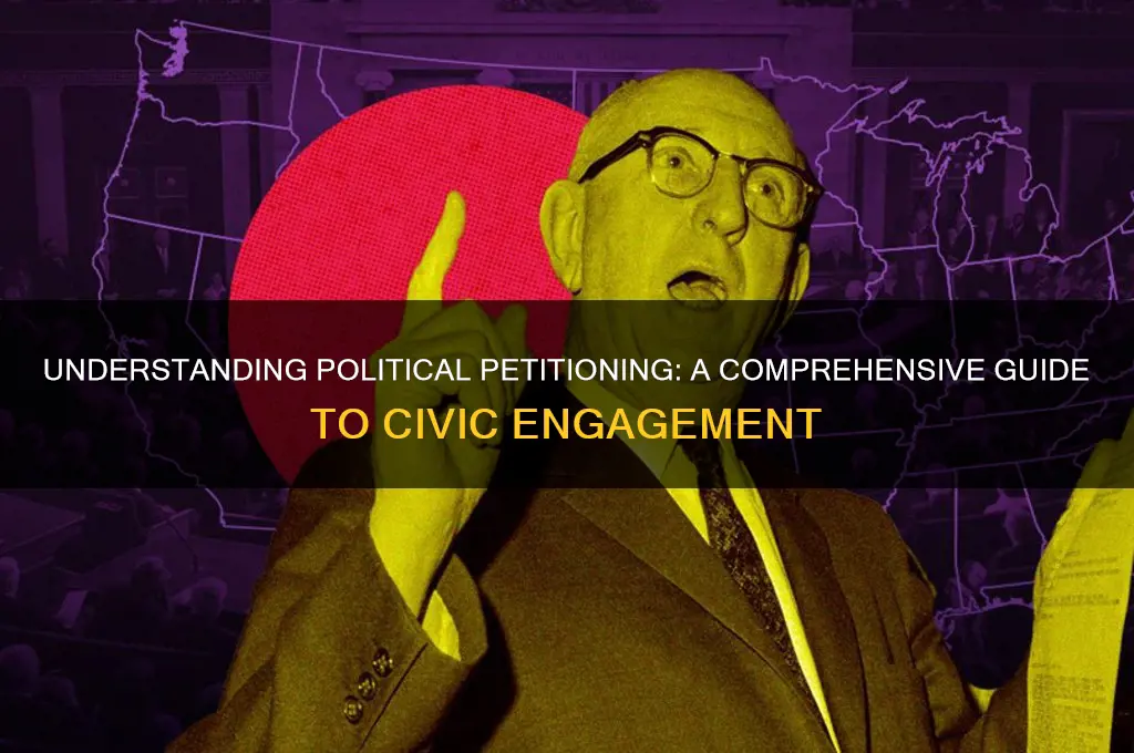 how political petitioning works