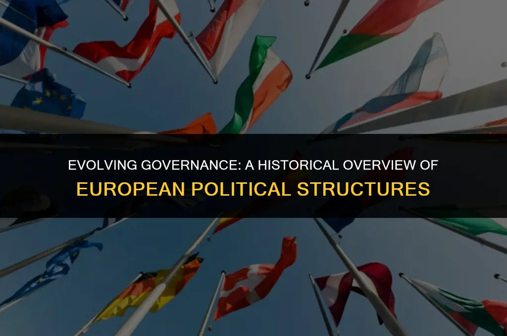 how political structure changed over time in europe