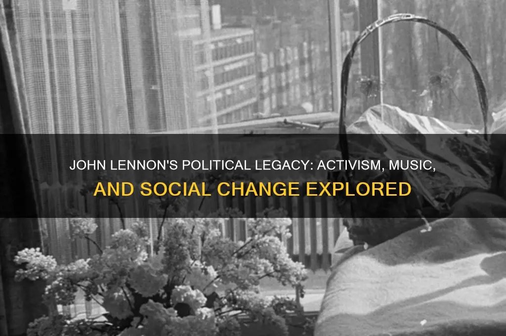 how political was john lennon