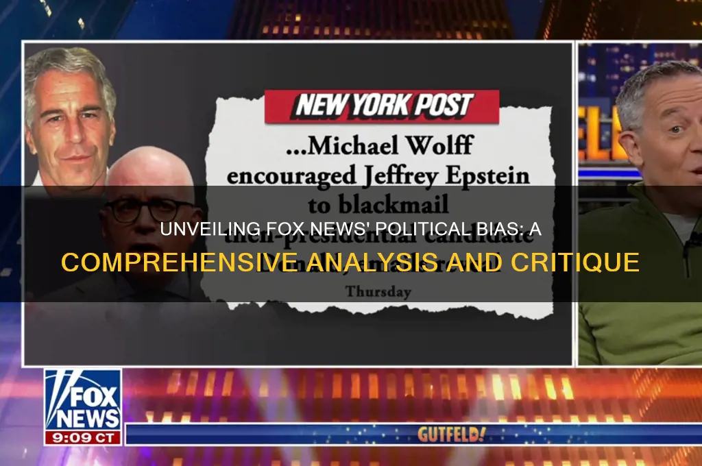 how politically biased is fox