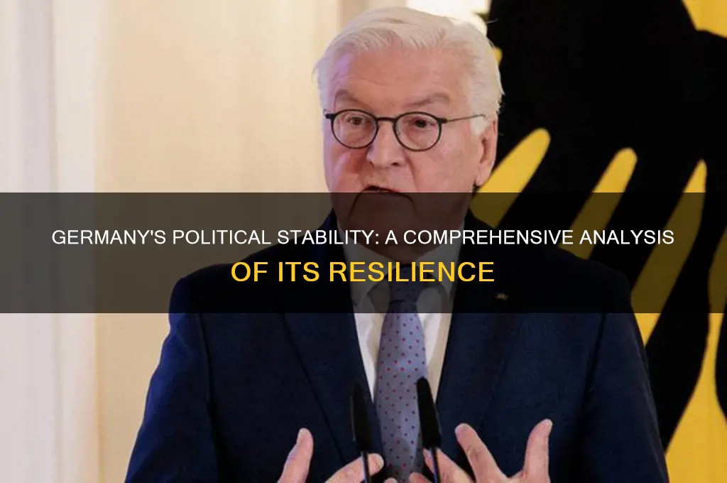 how politically stable is germany