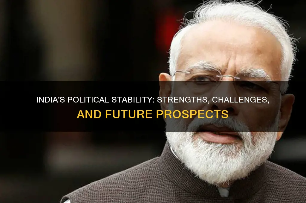 how politically stable is india