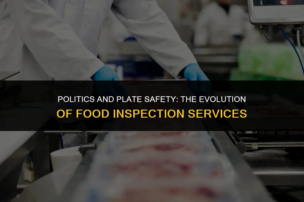 how politics have changed health food safety and inspection service