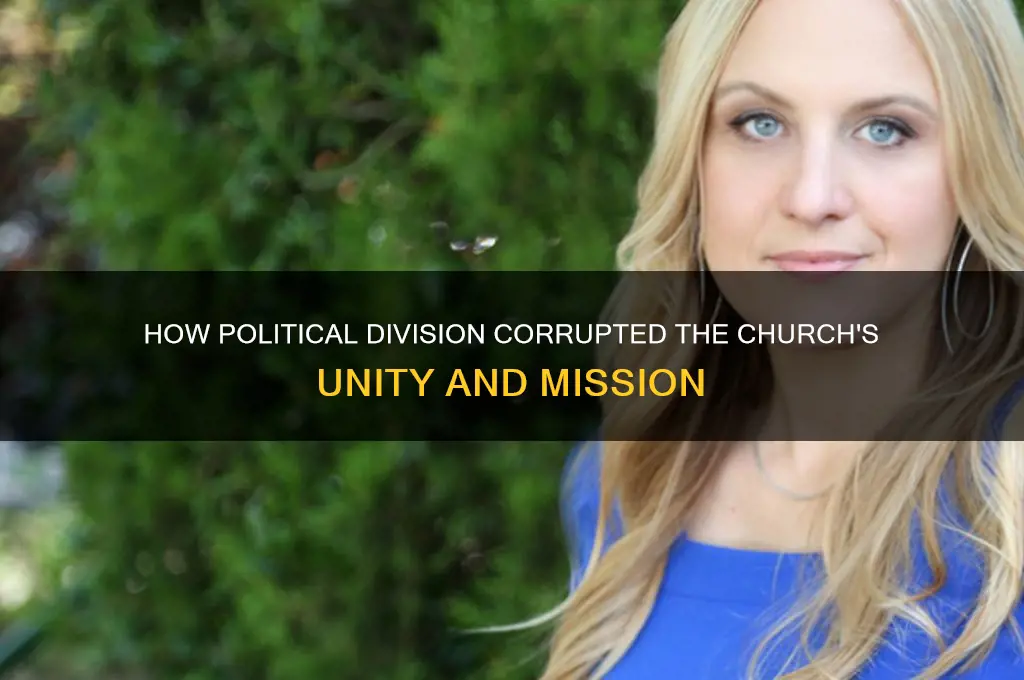 how politics poisoned the church