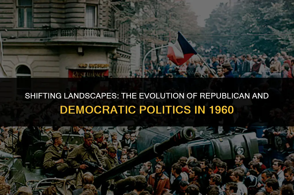 how politics republican and democrats change in 1960