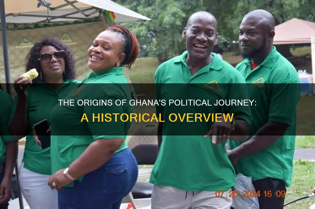 how politics started in ghana