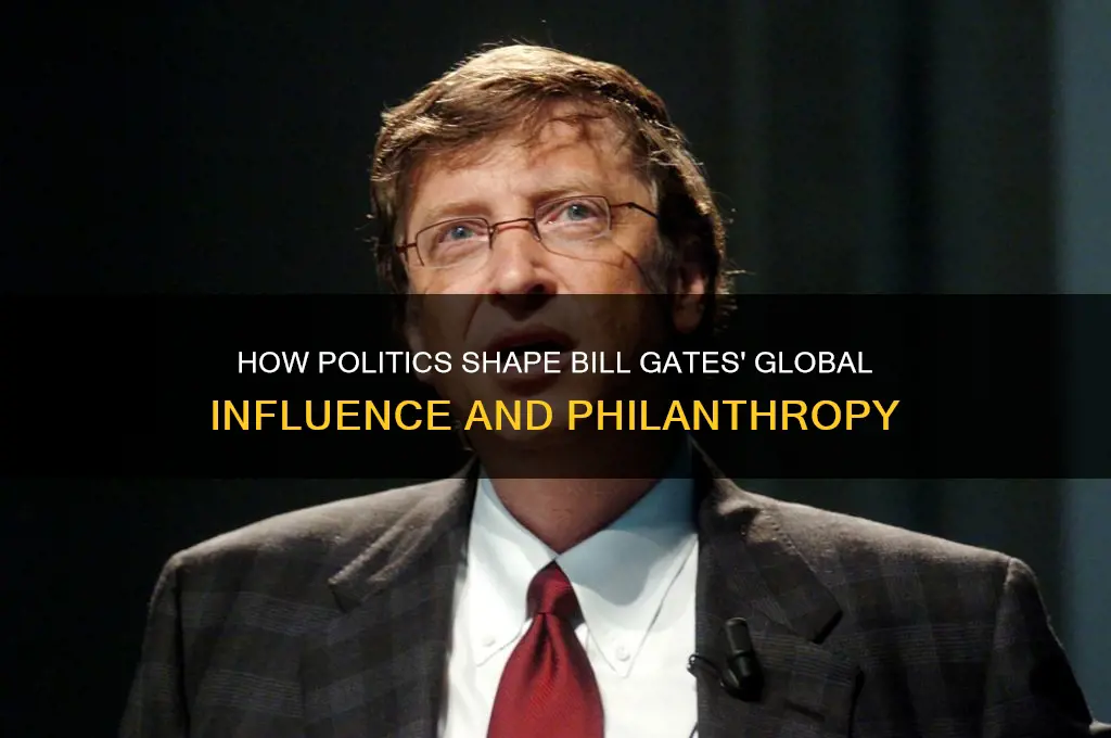 how politics work bill gates
