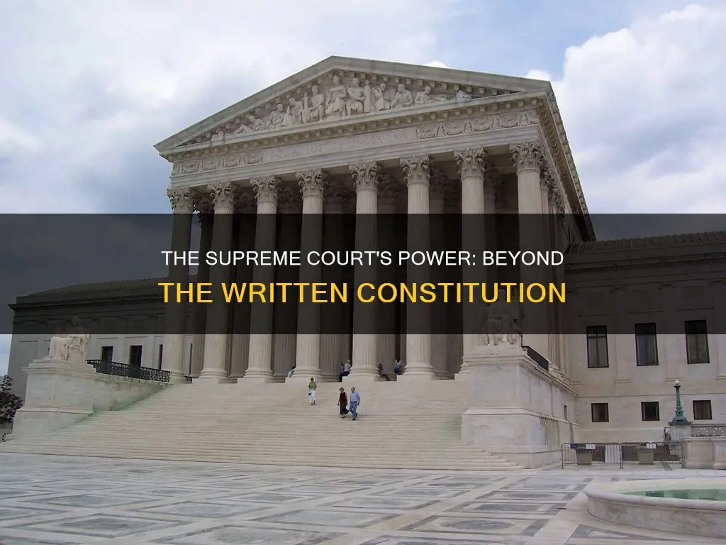 how powerful is supreme court when constitution written