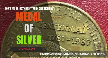 Constitution Bicentennial Medal: Silver Purity Test
