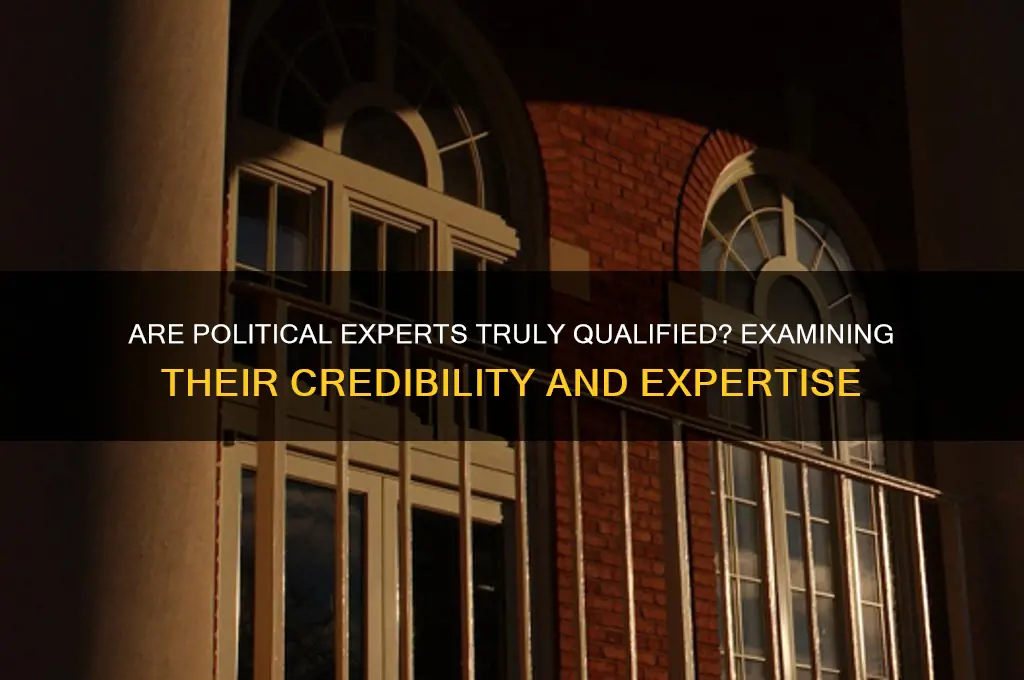 how qualified are political experts