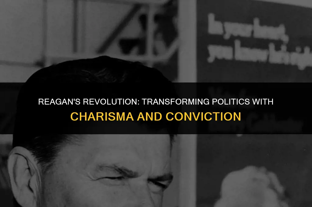 how reagan changed politics