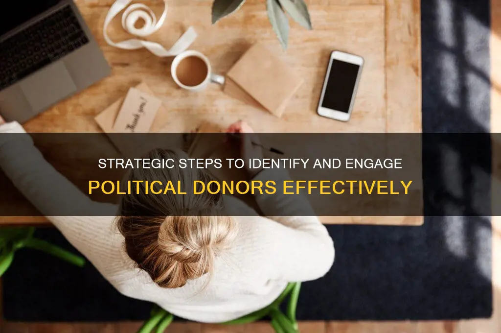 how ro find political donors