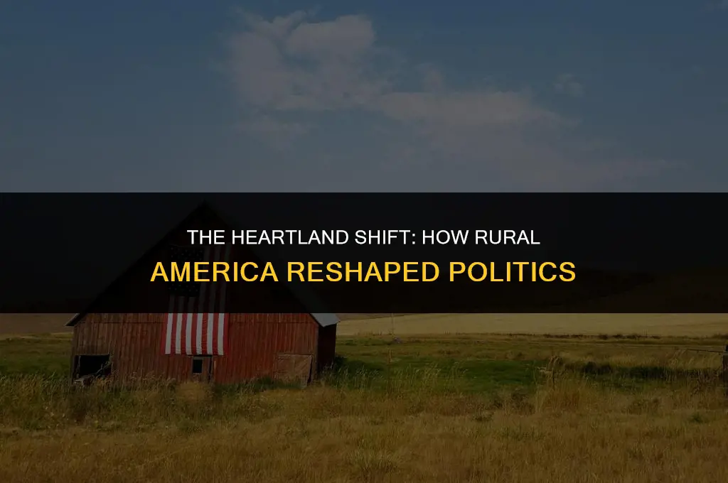 how rural america changed politics