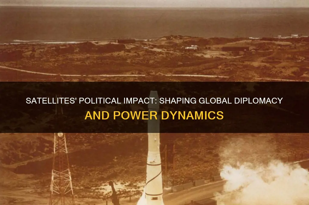 how satellites have influsencd politics