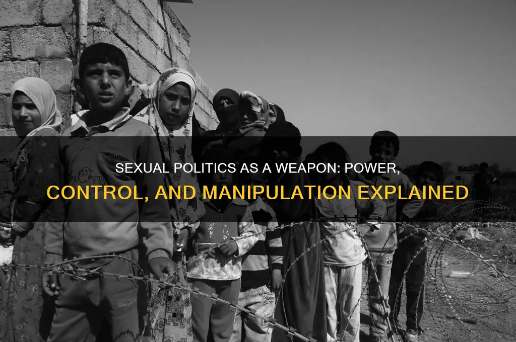 how sexual political weapon