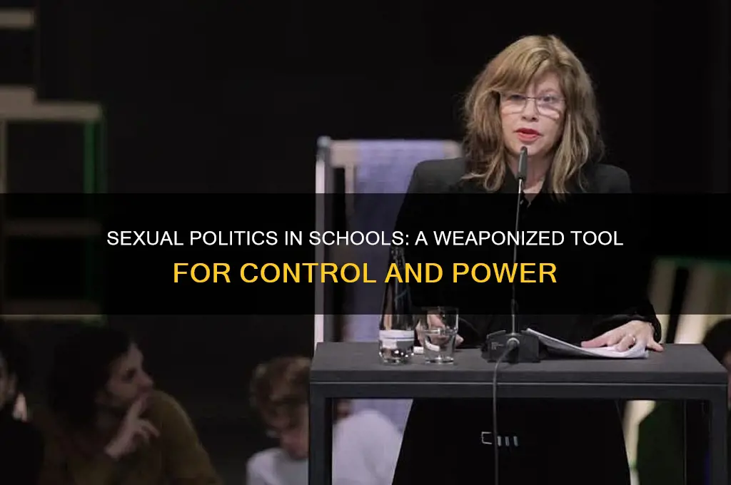 how sexual school political weapon