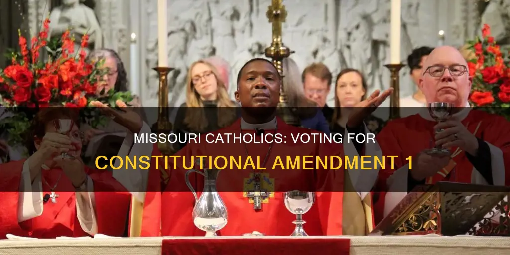 how should catholics vote for constitutional amendment 1 missouri