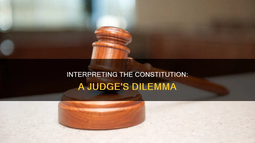 how should judges interpret vaguely worded phrases in the constitution