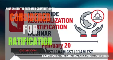 The Proposed Constitution: Ratification and Its Challenges