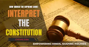 Interpreting the Constitution: The Supreme Court's Role