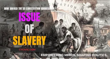 The US Constitution's Approach to Slavery: A Historical Review