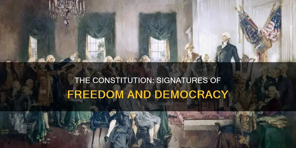 how signed the constitution