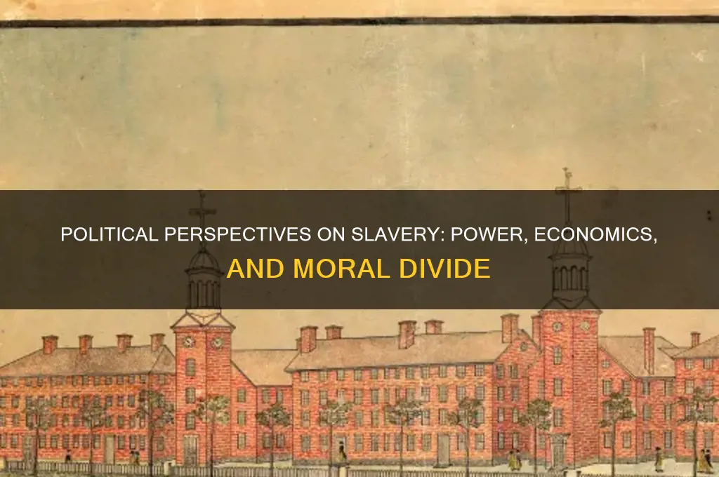 how slavery was seen politically