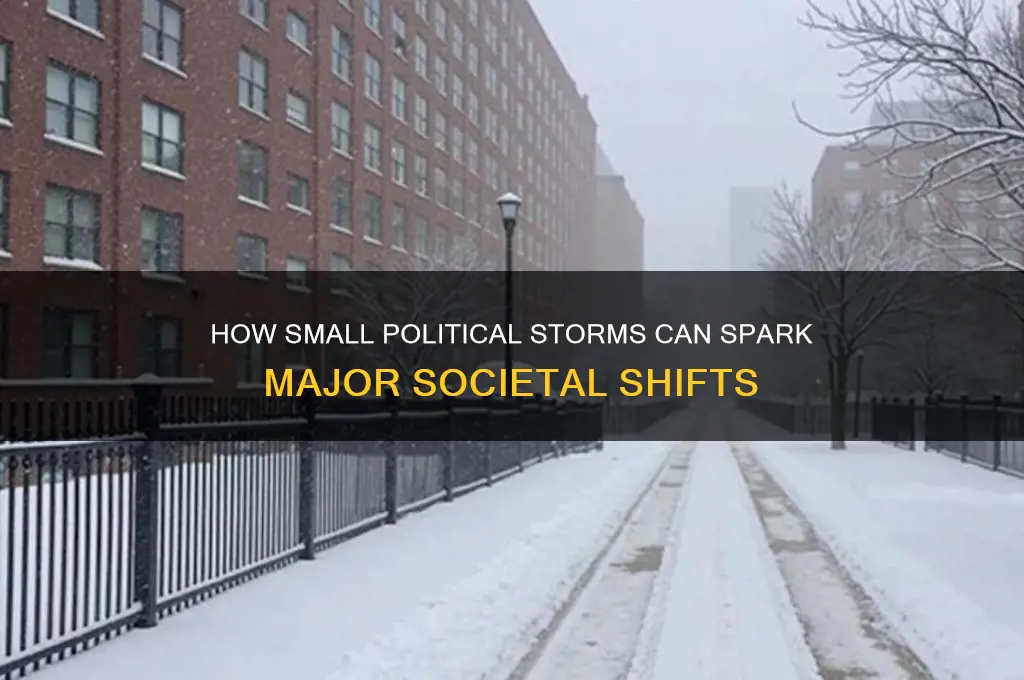 how small political storm