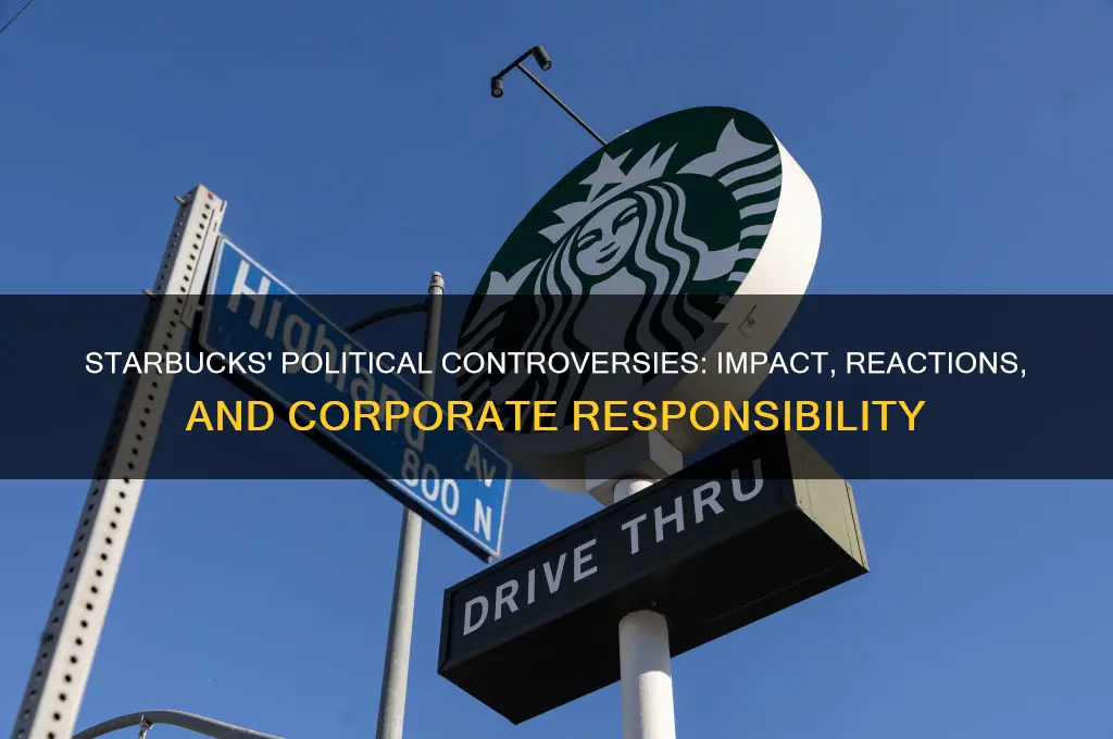 how starbuck political issues