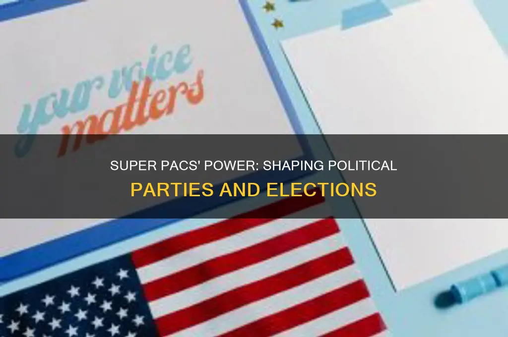 how super pacs affect political parties