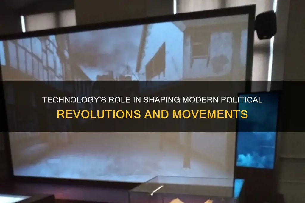 how technology impacts political revolutions