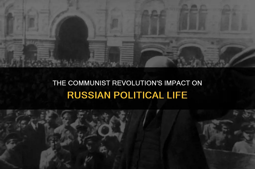 how the commynist revolution changed political life in russia