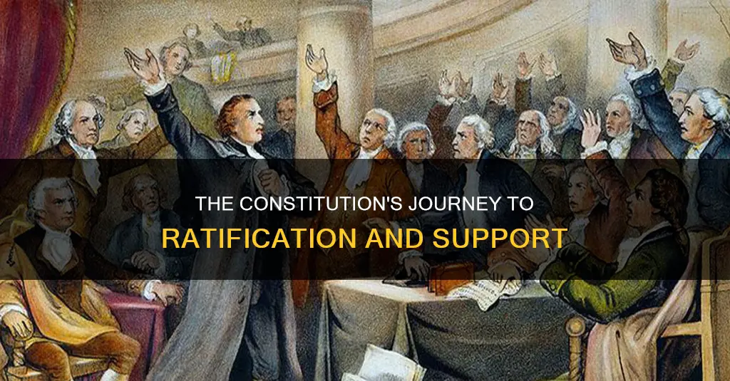 how the constitution eventually gained enough support to be ratified