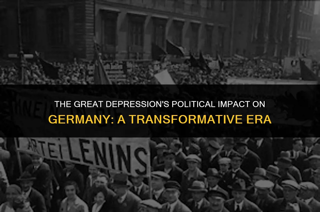 how the great depression change germany politically