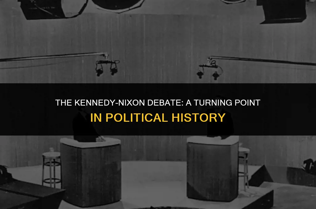 how the kennedy nixon debate changed the world of politics