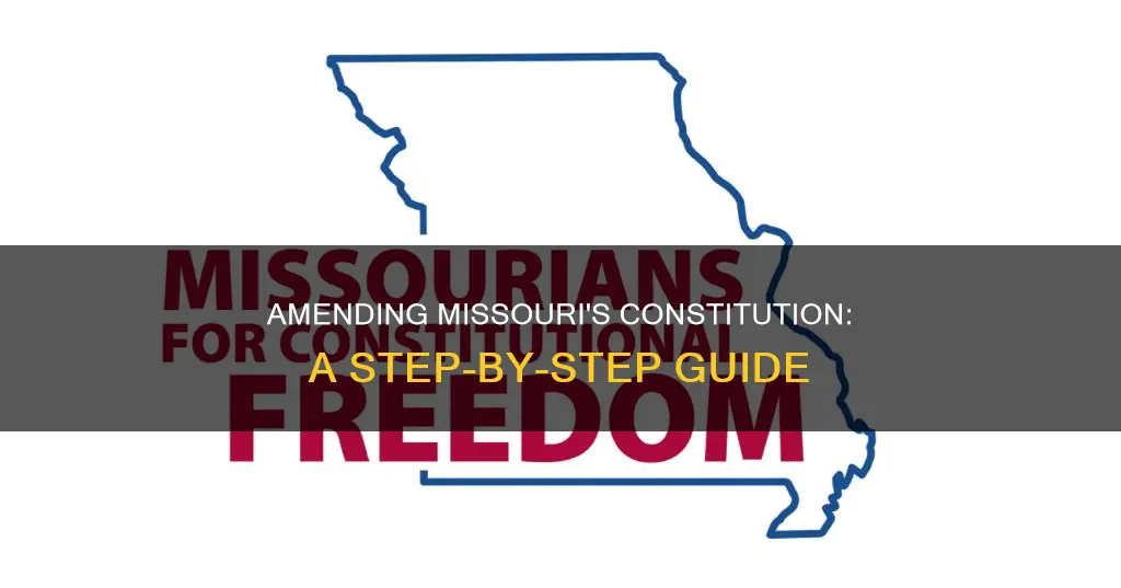 how the missouri constitution is amended