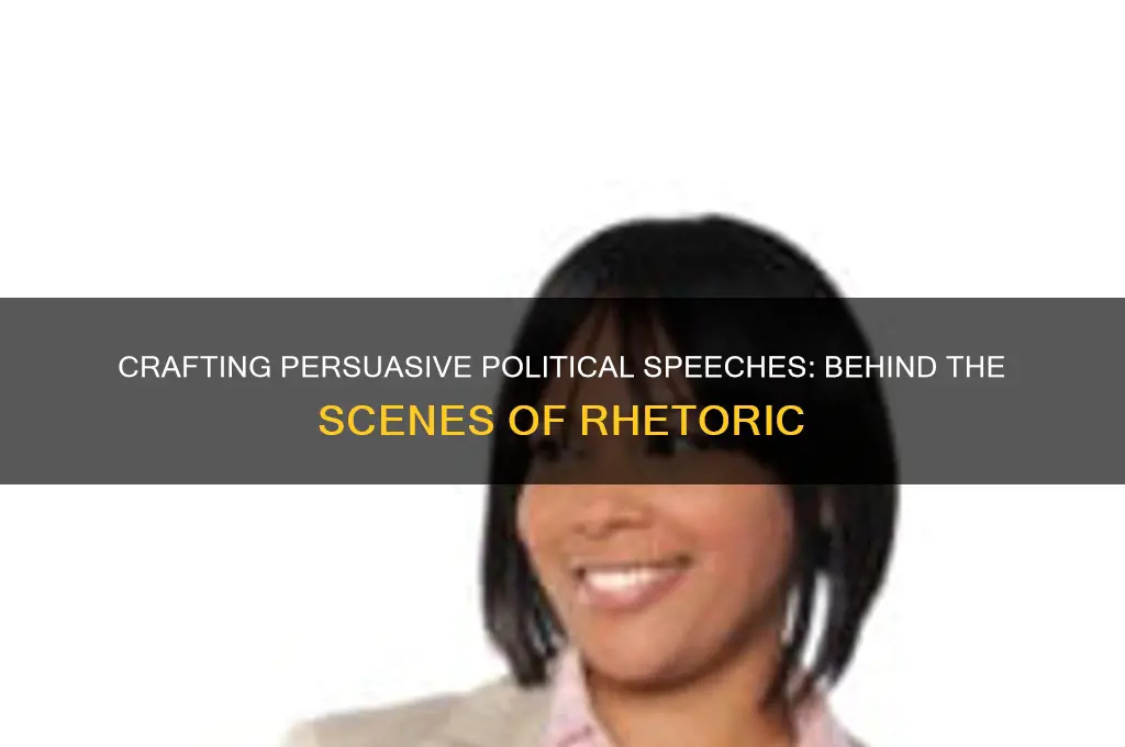 how the political speeches written