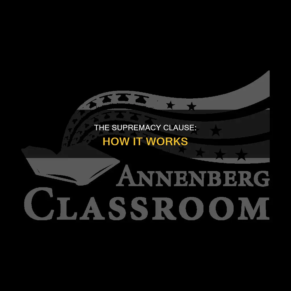 how the supremacy clause of the constitution work