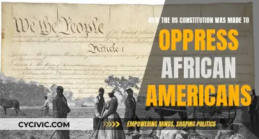 The US Constitution: A Tool to Oppress African Americans