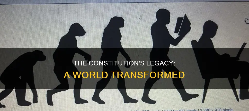 how the world has evolved since the constitution