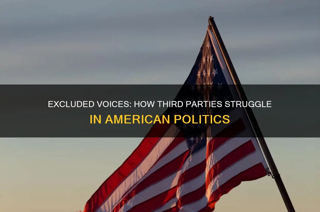 how third parties are excluded american politics