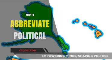 Mastering Political Abbreviations: A Concise Guide to Shortening Terms