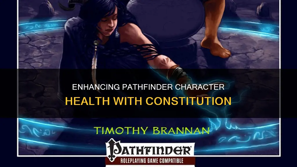 how to add constitution to health in pathfinder