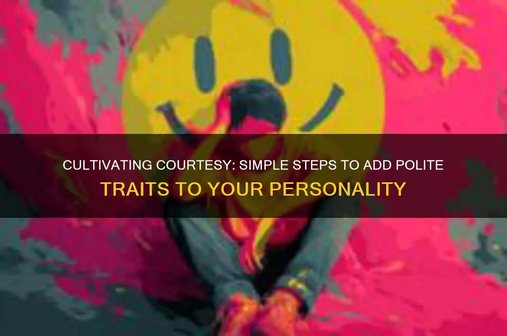 how to add polite trait